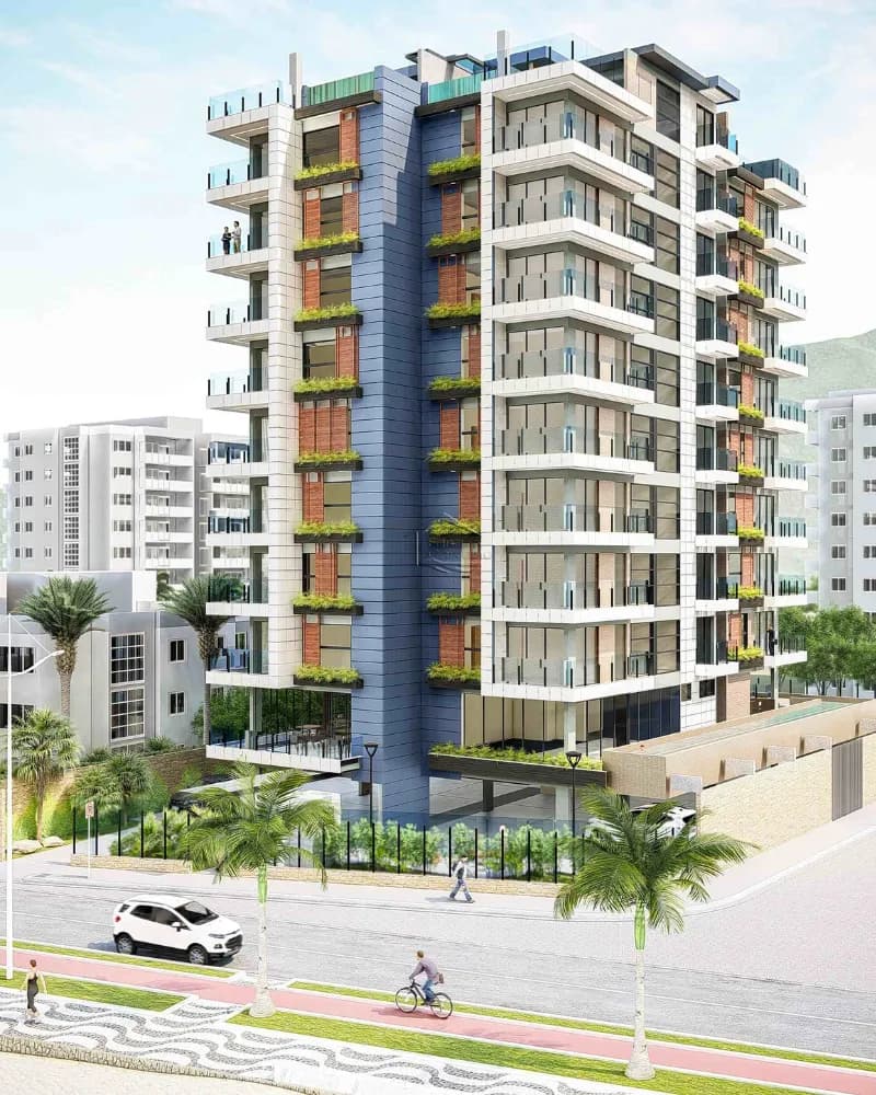 Render do Privileged View na Praia Martim de Sá